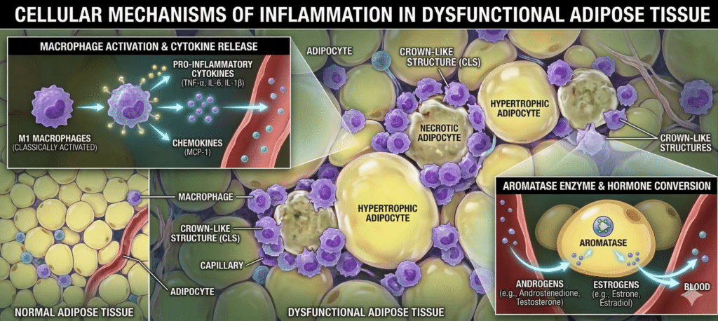 Inflammatory Adipose Environment