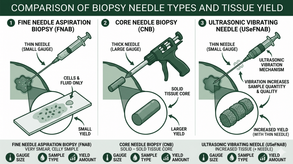 1 three biopsy needle types side by side