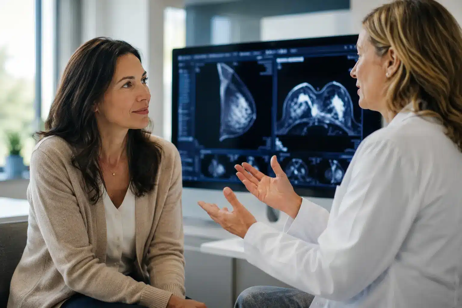 breast cancer screening consultation